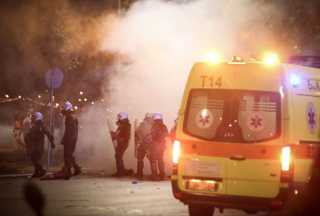 Θεσσαλονίκη: 60 άτομα χρειάστηκαν ιατρική φροντίδα λόγω των επεισοδίων