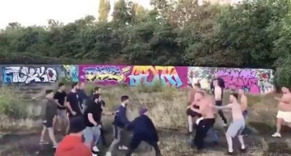 Ηταν Άγγλοι στο ραντεβού τους για… ξύλο [βίντεο]