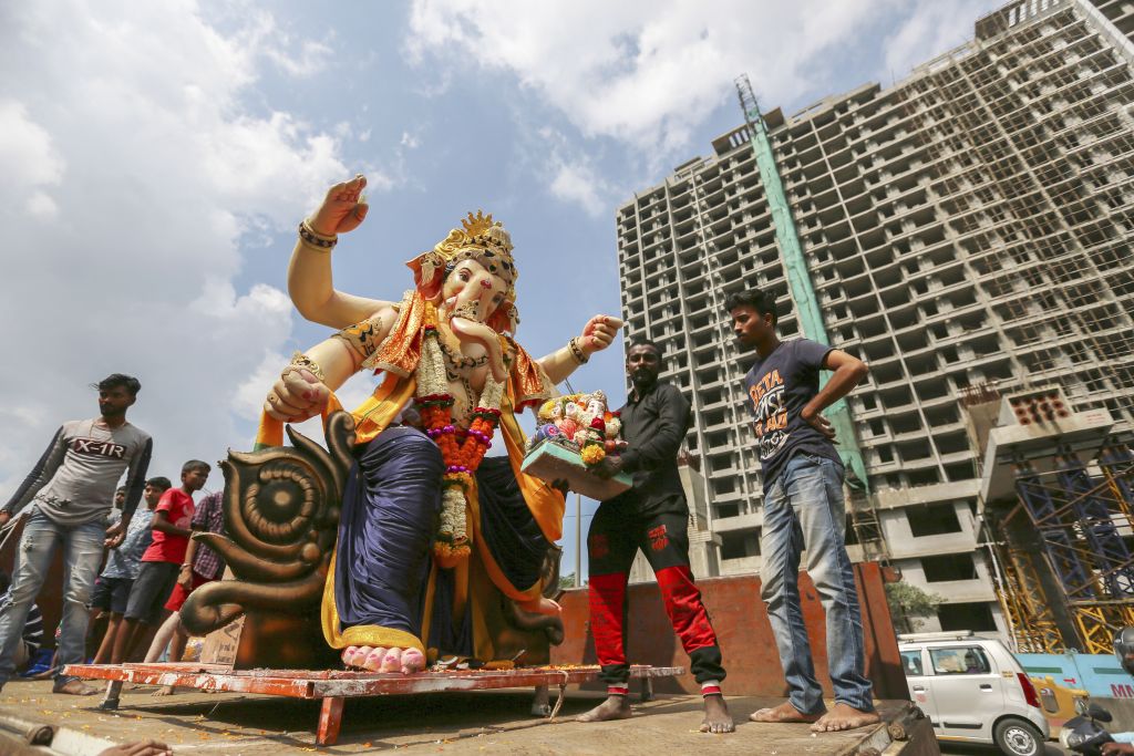 Όλα έτοιμα στην Ινδία για το Ganesh Chaturthi Festival