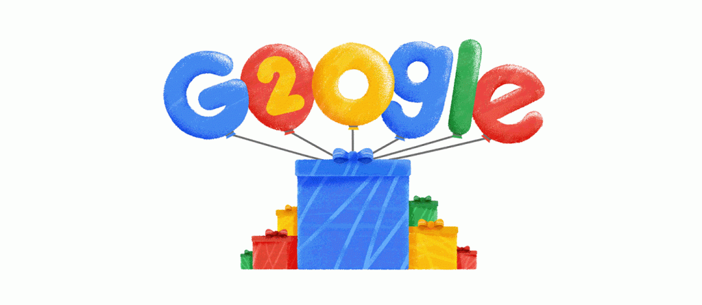 Η Google έγινε 20 ετών και το γιορτάζει