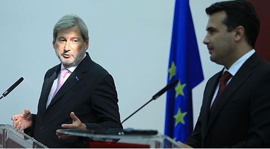 Χαν από Σκόπια: Δεν μου αρέσει το «ΠΓΔΜ» – Αυστηρό μήνυμα στην αντιπολίτευση