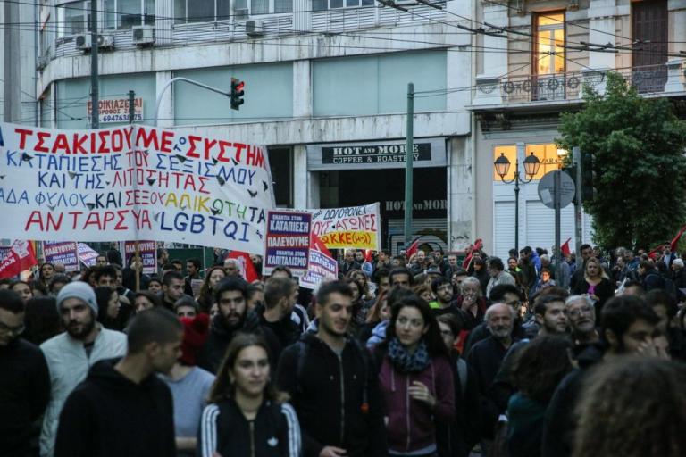 Πορεία για τον θάνατο του Ζακ Κωστόπουλου στη Θεσσαλονίκη
