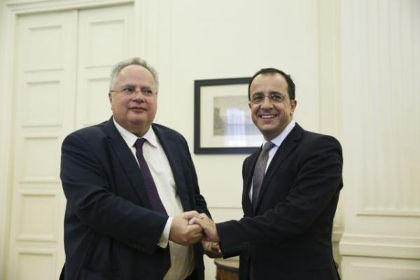 Για ενίσχυση συνεργασίας τους συζήτησαν οι ΥΠΕΞ Ελλάδας – Κύπρου – Αιγύπτου