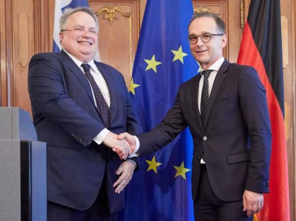 Ενίσχυση διμερών σχέσεων στο επίκεντρο συνάντησης Κοτζιά – Μάας