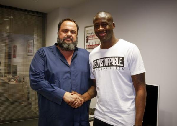 Marinakis elevates Greek football with Toure