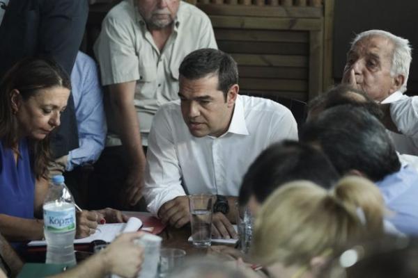 Τσίπρας από Μάτι: Προφανώς υπάρχουν καθυστερήσεις και έχουν γίνει λάθη