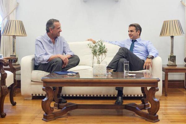 Τετ α τετ Μητσοτάκη – Σαμαρά