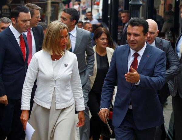 Μογκερίνι: Ανοιχτές οι πόρτες της ΕΕ για την ΠΓΔΜ