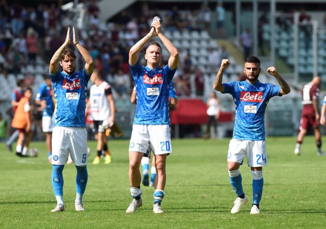 Έκαμψε την αντίσταση της Τορίνο με μπροστάρη τον Ινσίνιε η Νάπολι