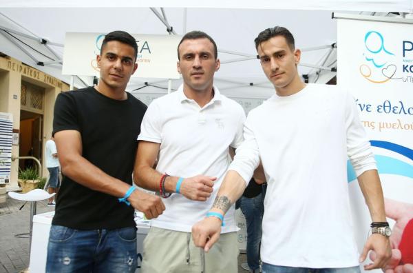 Δίπλα στους Εθελοντές Δότες Μυελού των Οστών ο Ολυμπιακός