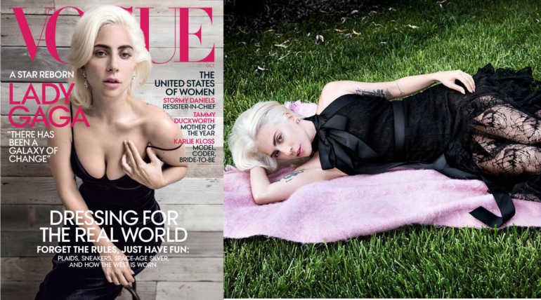H Vogue Οκτωβρίου φιλοξενεί την «νέα» Lady Gaga