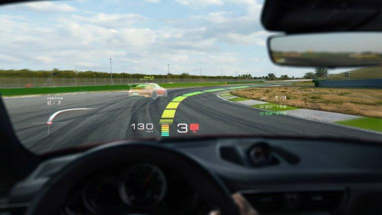 H Porsche επενδύει σε head-up display επαυξημένης πραγματικότητας