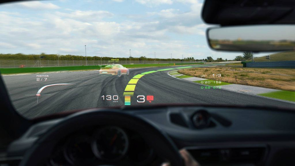 H Porsche επενδύει σε head-up display επαυξημένης πραγματικότητας