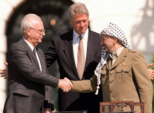 Παλαιστινιακά Εδάφη : 25 χρόνια από τις συμφωνίες Όσλο - Ουάσινγκτον