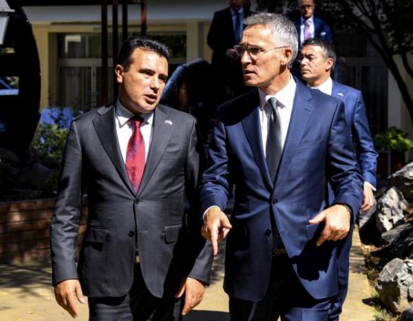 Στόλτενμπεργκ σε ΠΓΔΜ: Το ΝΑΤΟ έτοιμο να σας καλωσορίσει