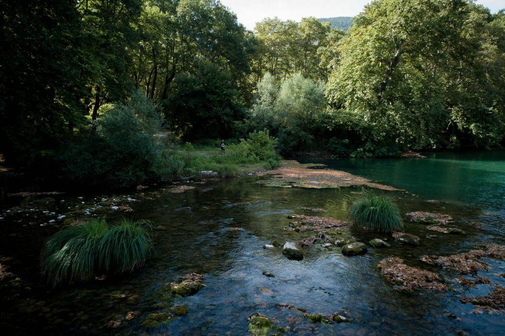 Η Κοιλάδα των Τεμπών από ψηλά