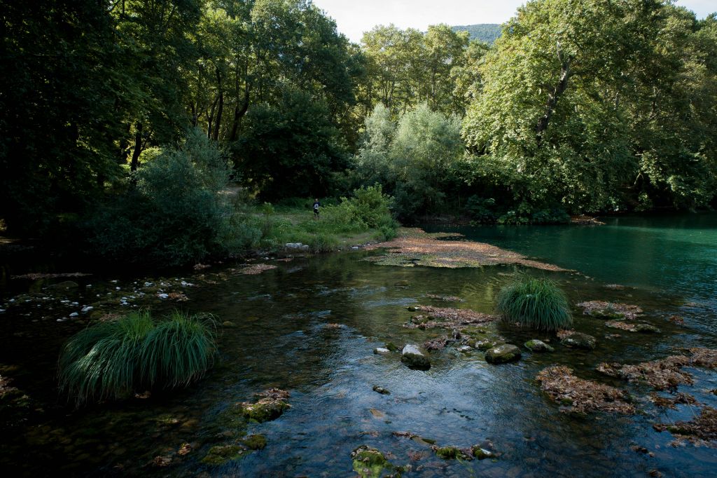 Η Κοιλάδα των Τεμπών από ψηλά