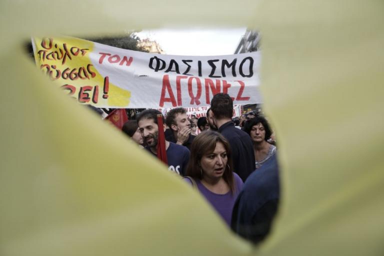 Θεσσαλονίκη: Πλήθος κόσμου στην πορεία μνήμης για τον Παύλο Φύσσα