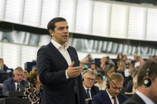 Τις προτάσεις του για το μέλλον της Ευρώπης παρουσιάζει ο Τσίπρας στο Στρασβούργο