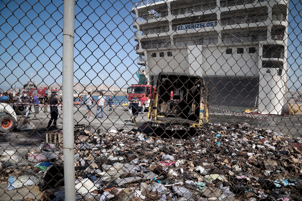 Έσβησε η φωτιά στο πλοίο «Ελευθέριος Βενιζέλος» μετά από τέσσερις μέρες