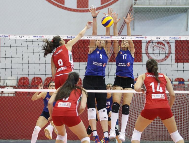 Βόλεϊ: Δύο στα δύο ο Ολυμπιακός κόντρα στην Turkish Airlines