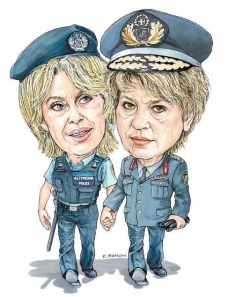 Το σκίτσο της Έφης Ξένου στα «Νέα» την Τρίτη 18 Σεπτεμβρίου