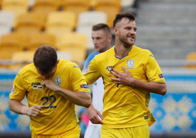 Δύσκολη νίκη της Ουκρανίας επί της Σλοβακίας