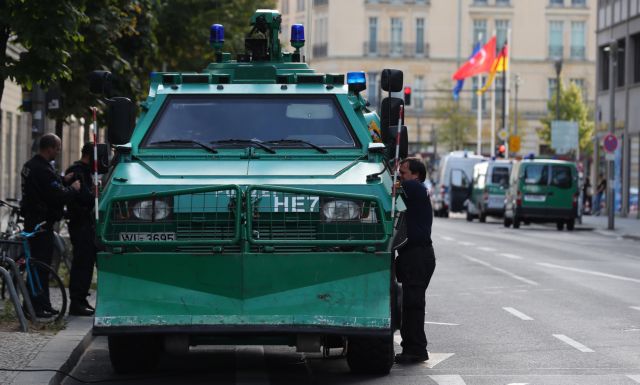Πρωτοφανή μέτρα ασφαλείας για την επίσκεψη Ερντογάν στο Βερολίνο