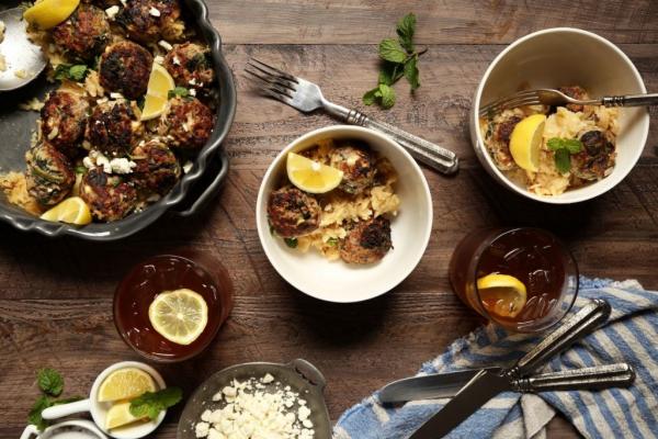 Κεφτέδες με σπανάκι