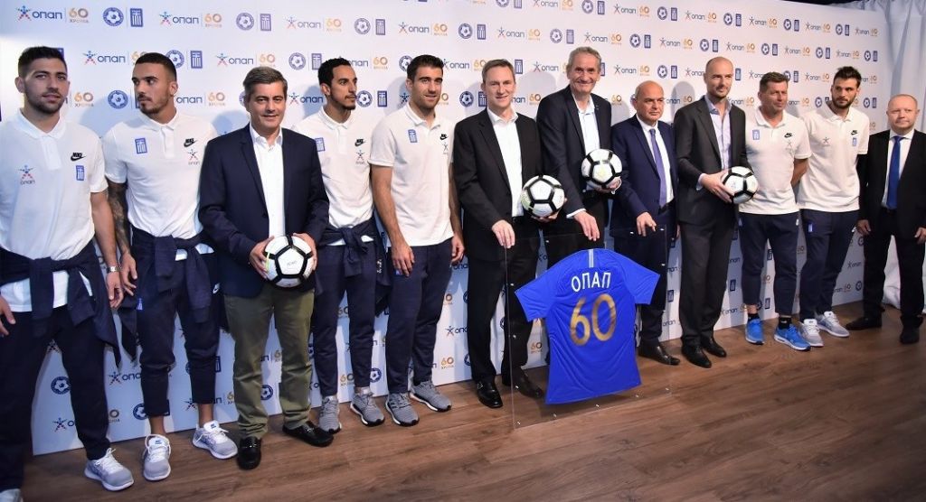 ΟΠΑΠ και ΕΠΟ για άλλα δύο χρόνια μαζί με χρυσή χορηγία στην Εθνική Ποδοσφαίρου
