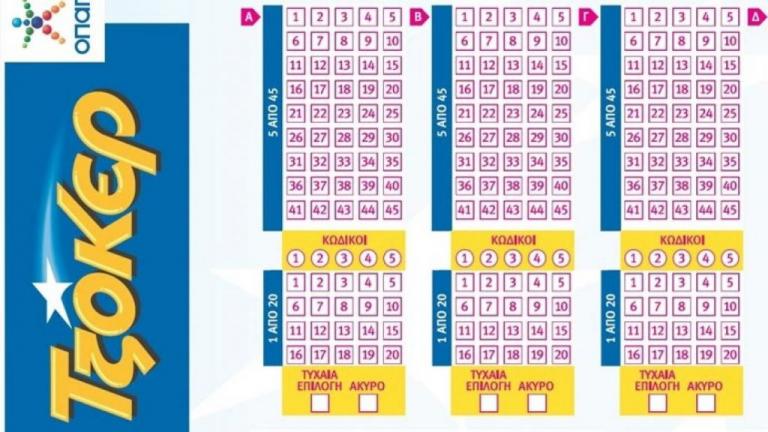 Τζόκερ : Αυτοί είναι οι τυχεροί που πήραν από 2,1 εκατ. ευρώ