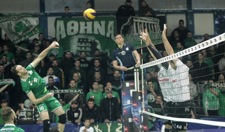 Βόλεϊ: Με κόσμο το ντέρμπι Παναθηναϊκού – Ολυμπιακού