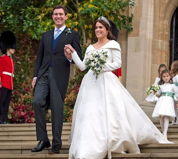 Οι βασιλικές εμφανίσεις στο γάμο της πριγκίπισσας Ευγενίας