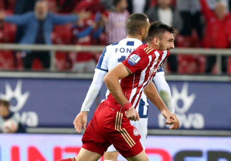 Η γκολάρα του Μάνου λυτρώνει τον Ολυμπιακό