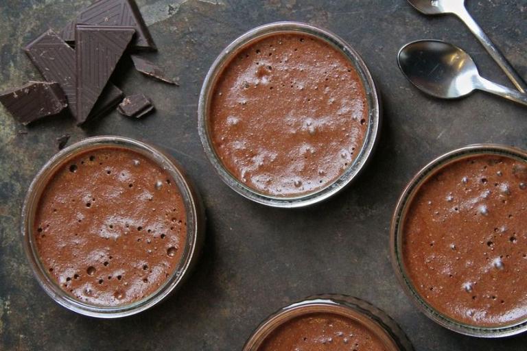 Μους σοκολάτας με μπράντι