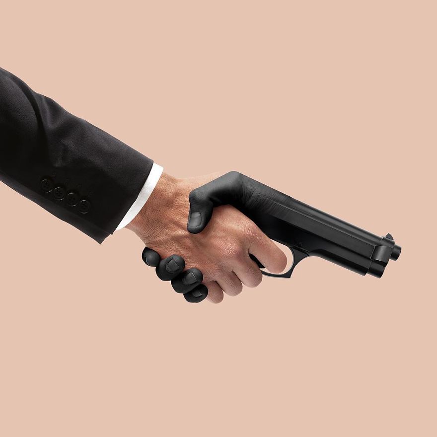 Ένας καλλιτέχνης δημιουργεί  προβοκατόρικες εικόνες, που όλοι έχουμε σκεφτεί