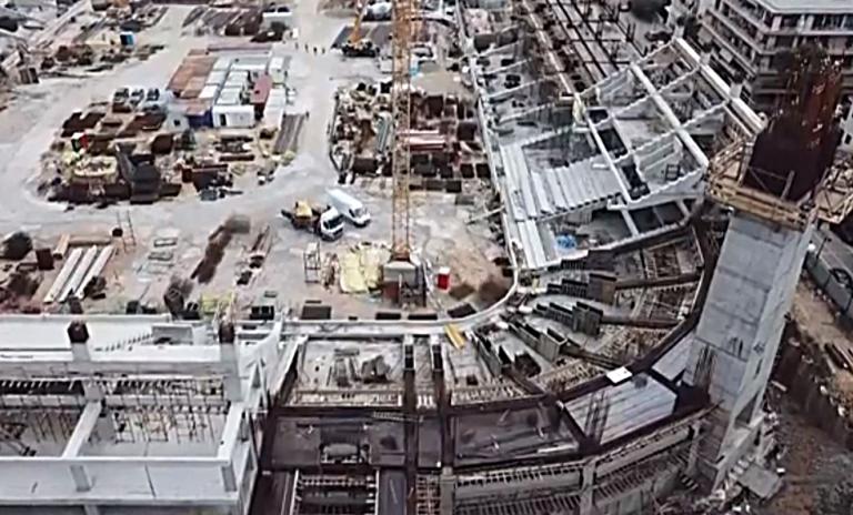 Τα έργα στην Αγιά Σοφιά μέσω drone!