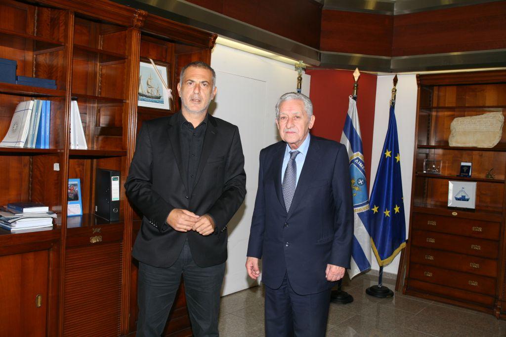 Το Master Plan του ΟΛΠ στο επίκεντρο της συνάντησης του δημάρχου Πειραιά με τον υπουργό Ναυτιλίας