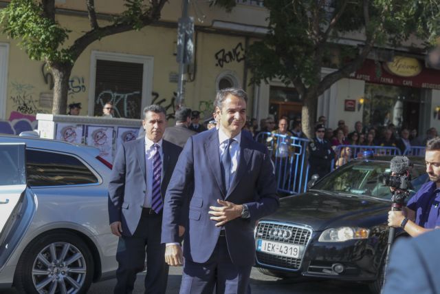 Στα Χανιά ο Κυριάκος Μητσοτάκης για την επέτειο της 28ης Οκτωβρίου