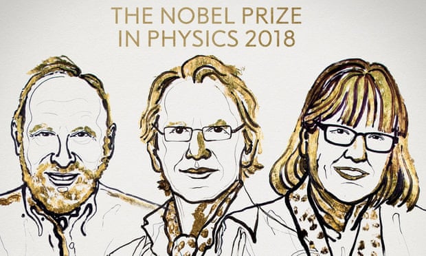 Στους Άσκιν, Μουρού και Στρίκλαντ το Νόμπελ Φυσικής 2018