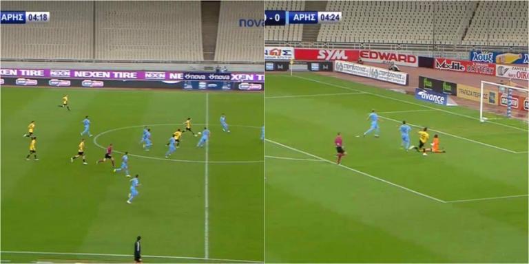 ΑΕΚ: Τα έκανε όλα σε 6 δευτερόλεπτα – Η ασύλληπτη κούρσα του Μπογέ