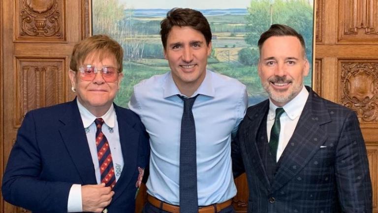 Συνάντηση Τζάστιν Τριντό-Έλτον Τζον στην Οττάβα