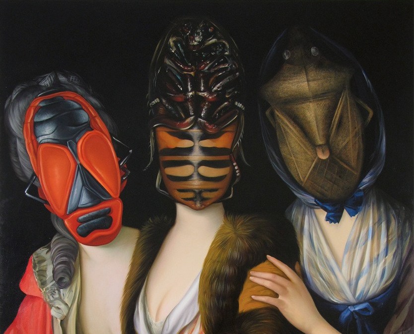 Αναγεννησιακά πορτρέτα με μια σουρεαλιστική διαφορά