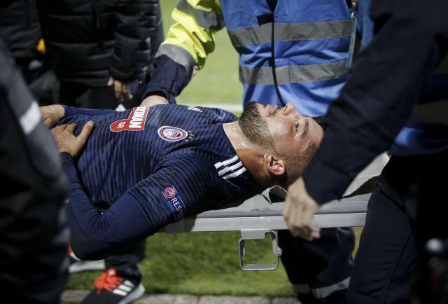 Ολυμπιακός: Ρήξη έσω πλάγιου συνδέσμου ο Γκερέρο