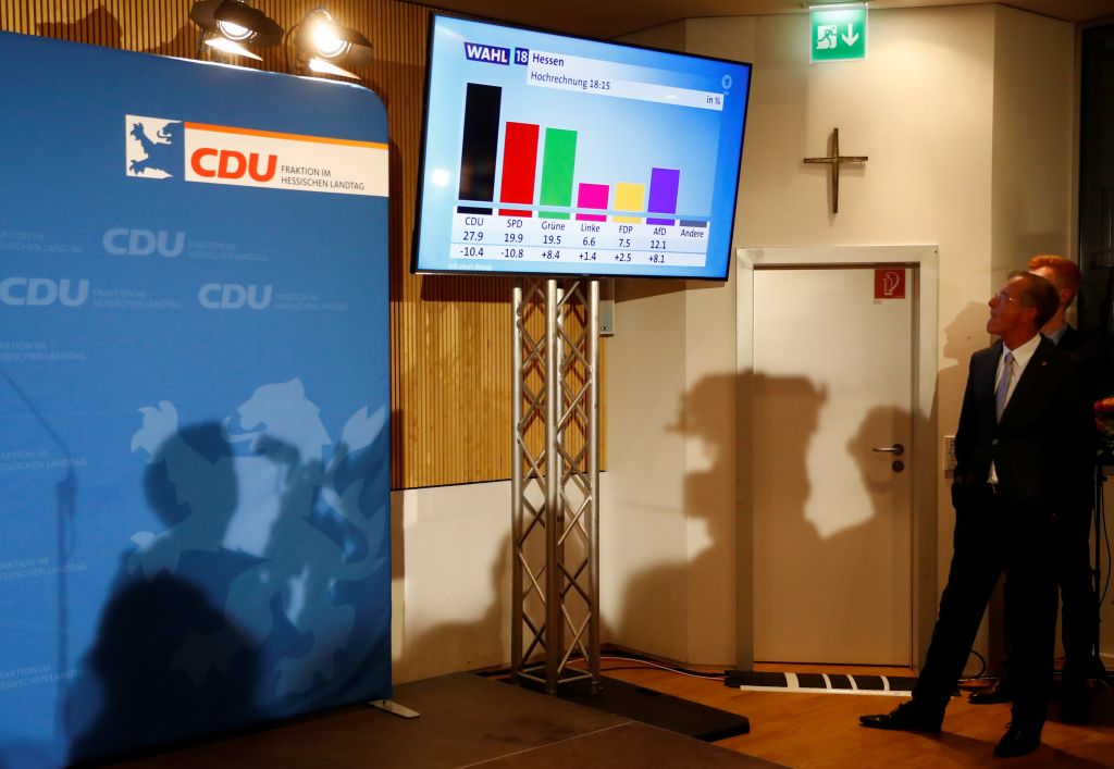 CDU και Πράσινοι εξασφαλίζουν πλειοψηφία στην Έσση