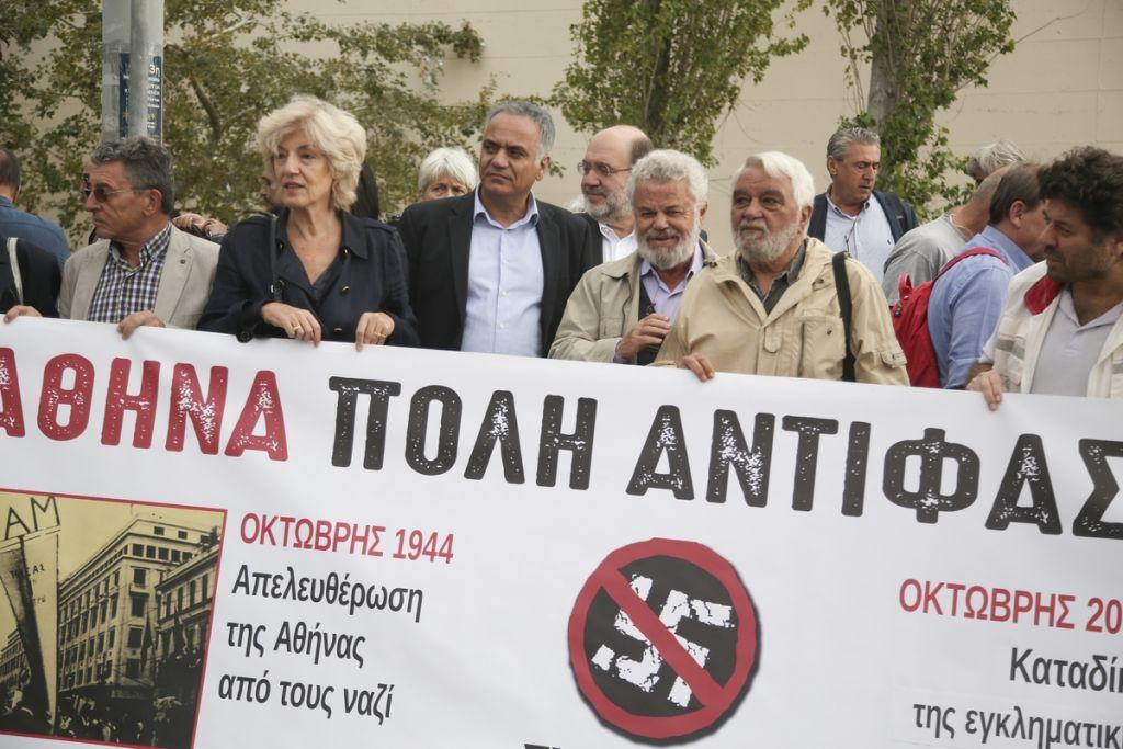 Αντιπροσωπεία του ΣΥΡΙΖΑ στη δίκη της Χ.Α.