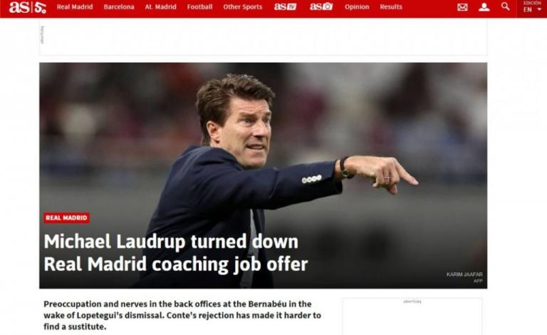 Γιατί απέρριψε το κάλεσμα της Ρεάλ Μαδρίτης ο Λάουντρουπ