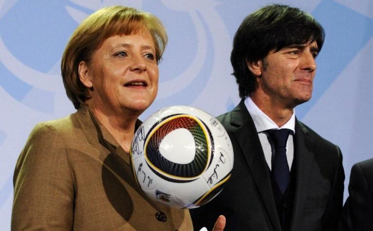 Η Μέρκελ και ο Λεβ