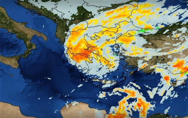 Δείτε live την πορεία του κυκλώνα «Ζορμπά»