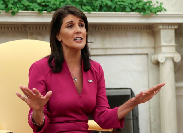 Διεθνείς αντιδράσεις για την αιφνίδια παραίτηση της Νίκι Χέιλι